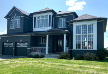 Spray-Net Dallas East Two Story Exterior Painting Hale Navy After