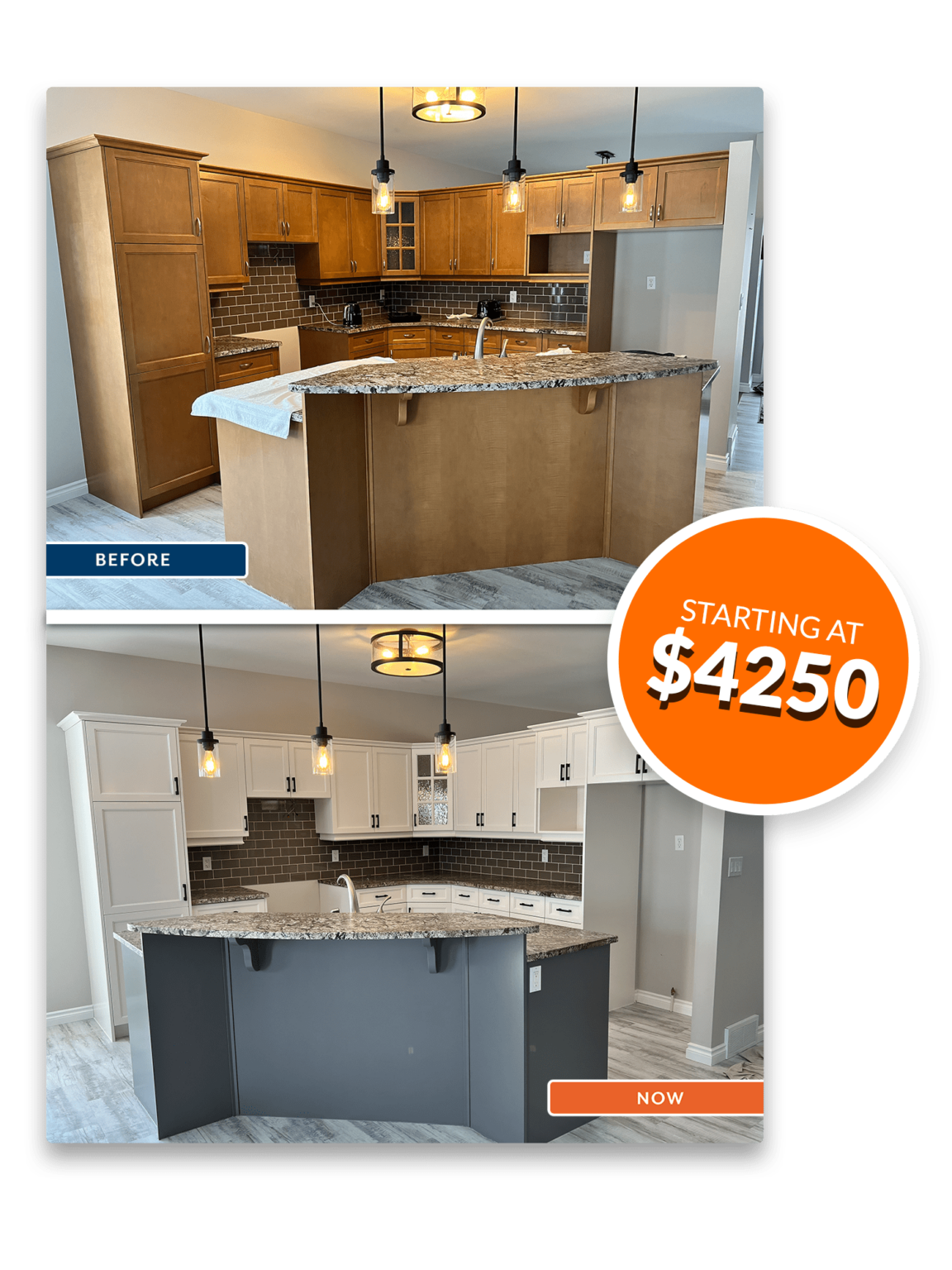 Kitchen Painting and Refinishing Services