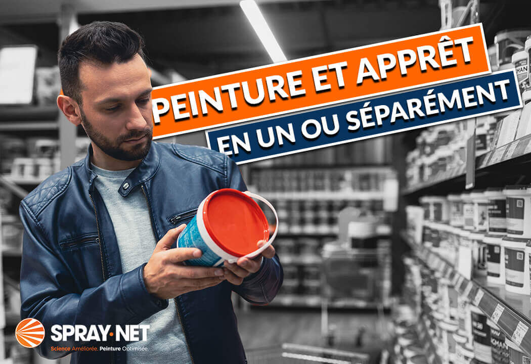 Peinture et apprêt en un seul produit ou séparément?